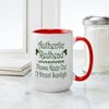 CafePress Authentic Redhead Large Mug 15 oz (444 ml) Ceramic Coffee Mug