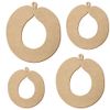 MDF Sausage Ring, Decorative Crafts, 5-50 cm, Pack of 1, Height: 40 cm High