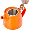 Forlife Stump Teapot 400 mL 13 Oz., Carrot