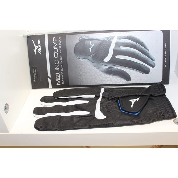 Mizuno Comp Golf Glove, Men, Black, XL
