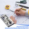 KIPTVO Scribe Tool, Compass Set, Scribing Tool, Scribing Tool for Woodworking, Woodworking Compass Scriber, Scribing Compass, Multi Function Scribing tool Kit, Accurate Circle Compass Tool for Drawing