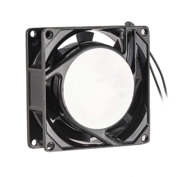 sourcingmap Cooling Fan 80mm x 80mm x 25mm SF8025AT AC 220V-240V 0.1A Long Life Sleeve Bearings