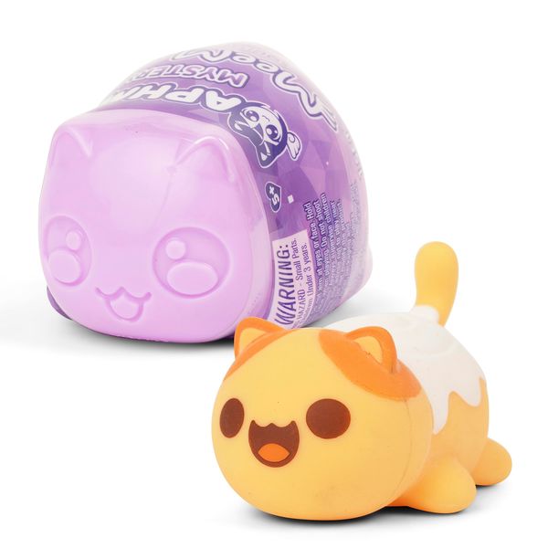 APHMAU 6601 Mystery MeeMeows Squishy Figures-Styles Vary,Medium