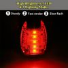 LED Night Safety Light Clip On Strobe Running Lights For Cycling Walking Warning