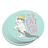 Where the Wild Things Are Eat You Up Novelty Coaster Set