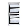 Reline R2985-S Double Row Paper Holder Vertical Embedded Type Installation Clamp Specifications