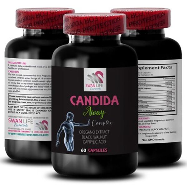 CANDIDA COMPLEX  - Aloe Vera Leaf - Caprylic acid - Anise Seed - Protease - 1 B