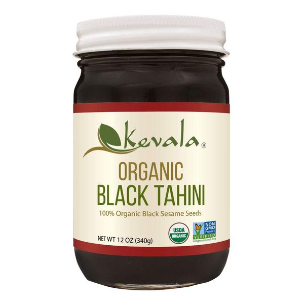 Kevala Organic Black Sesame Tahini, 12 Ounce