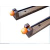 Horizontal Snowboard Wall Mount, Walnut Stain (Made in The USA)