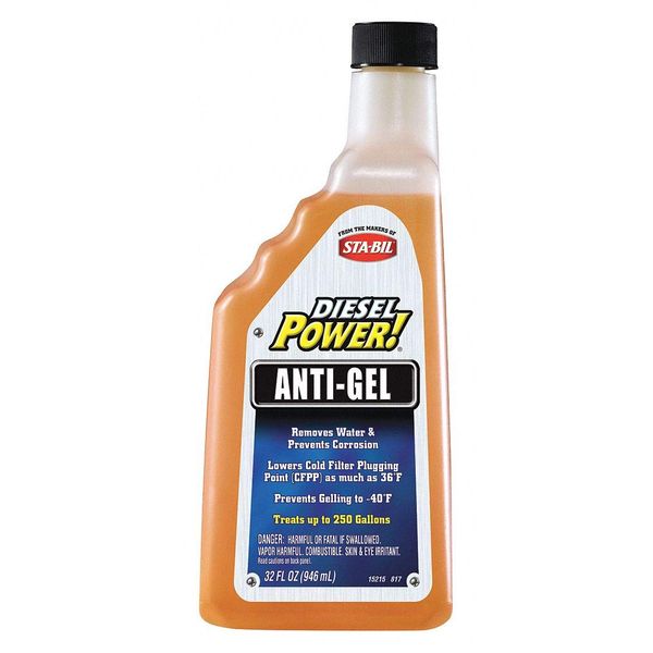 Diesel Fuel Anti-Gel, Liquid, 32 oz.