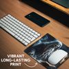 3dRose, Ancient Skeleton Reading by Candlelight, Mouse Pad