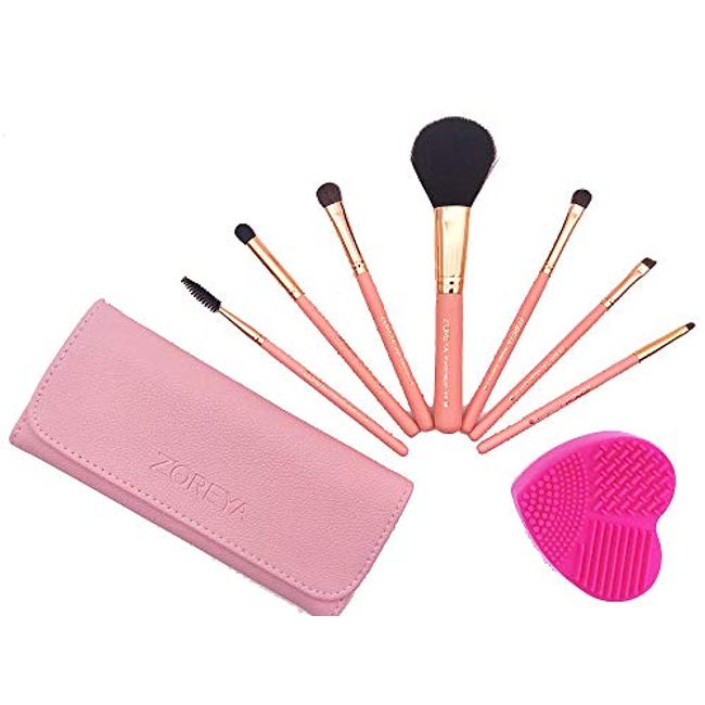 ZOREYA - Set of 12: Makeup Brush + Brush Pouch