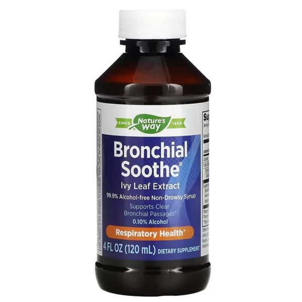 Nature's Way, Bronchial Soothe, Ivy Leaf Extract, 4 fl oz (120 ml)