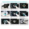 4Pcs H7 LED Headlight Combo Bulbs Kit High + Low Beam 6500K Super White Bright