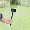 2 Windshield Cleaner Microfiber Cloth Handle Pivoting Head Car Auto  Home window