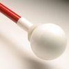Ambutech Rolling Ball Tip- Slip-On Style -White