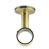 ABC Decor, 28mm Ceiling Tube Support Curtain Pole Bracket (Spun Brass Effect)