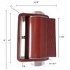 Heavy Duty Flat Mount Gate Hinge Weld On Prime 3000lb Capacity Grease Zerk