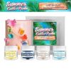 Summer Luster Dust Collection B (4 PC SET) Shimmer Edible Paint & Baking Powder