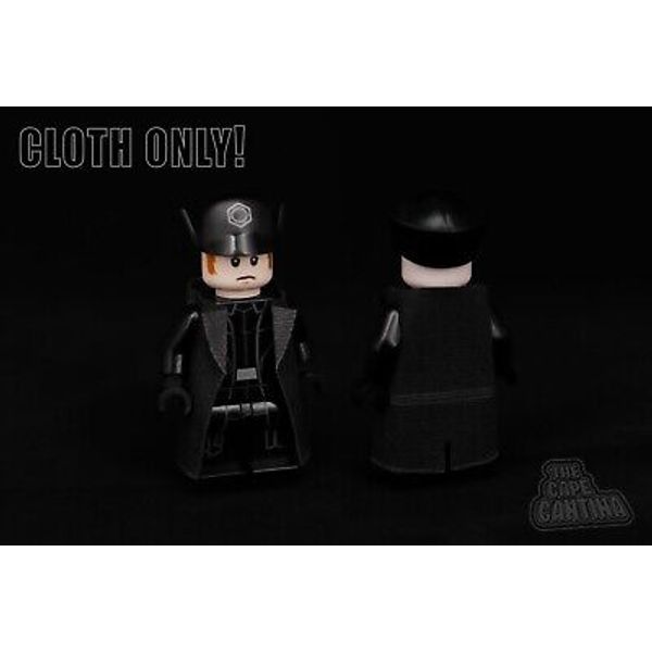 for Minifigure Star Wars Minifigure General Hux Custom Trench Coat Cloth Cape