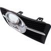 Garage-Pro Fog Light Trim Compatible with 2012-2017 Buick Verano Chrome Front, Driver Side