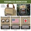 Maxpedition Unisex's MX259K-BRK Mini Pocket Organizer, Khaki, One size