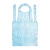 Saraya 51063 Plastic Aprons Sleeveless 50 Count Blue