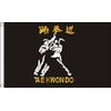 Taekwondo Flag 5ft x 3ft,Large