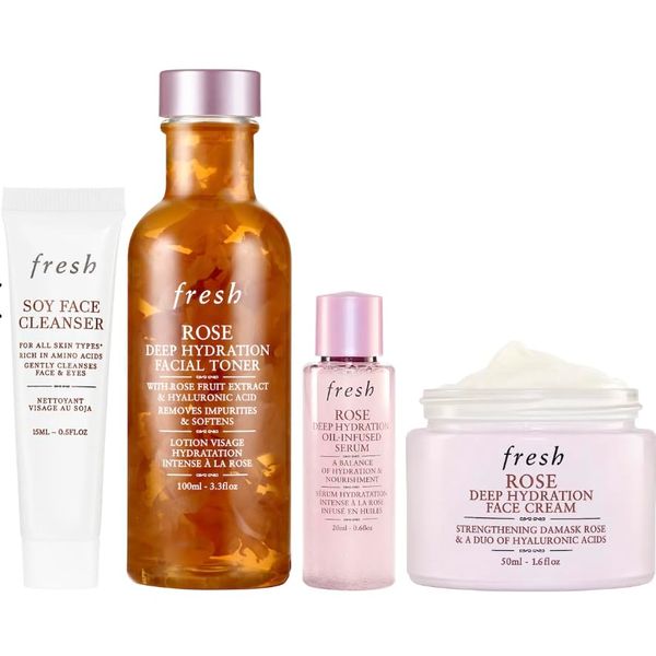 fresh Cleanse & Deeply Hydrate Set, Pink