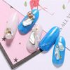 Snifu Shell Nail Shell Stones 6 Color Set Natural Style Shell Flake Summer Nail with Sealed Case