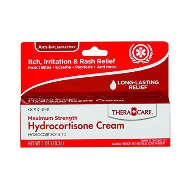 Thera Care Hydrocortisone Cream Maximum Strength, Itch, Irritation & Rash