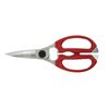 Kiya Kitchen Scissors, Nocturne, Cooking Scissors, Made in Japan (Red)