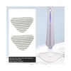 True & Tidy 2 Pack Mop Pad Set for STM-300 Steam Mop