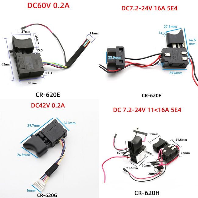 Remote Speed Control Wiring Kit (wires to wall switch)