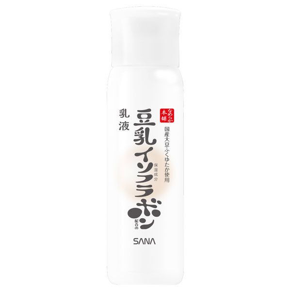 A soy milk lotion that melts and moisturizes without being sticky.