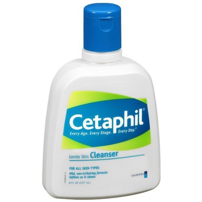 Cetaphil Gentle Skin Cleanser, 8 Fl Oz (Pack of 1)