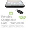 Cellet Micro USB to USB Type C Adapter Converter Connector - Black
