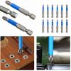 12Pcs Magnetic Impact Screwdriver Driver Bits Set, Magnetic Screwdriver Bits, Drill Screwdriver Bits, Ph2 Impact Driver Bits, Screwdriver Bit Sets Screw Bits (Ph1-3,Pz1-3)