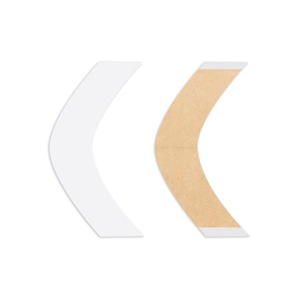 Natural Hold Tape Contour Shape"A" double side adhesive 36-pcs.