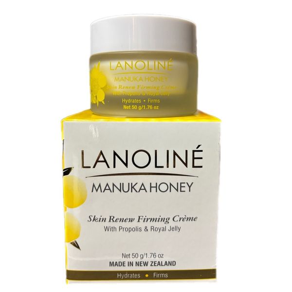 Lanoline Manuka Honey Skin Renew Firming Cream Hydrates & Rejuvenates 1.76 fl oz