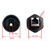 cerrxian RJ45 Waterproof Connection Single Head Waterproof Network Interface