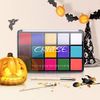 UCANBE Face Body Paint 15 Colors Dolan - Makeup Palette Professional Kids Face Paint for Sensitive Skin Perfect for Halloween Cosplay Party Makeup