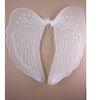 Large Angel Wings Pink and White 40cms x 45cms (White)