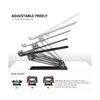 BoYata Laptop Stand, Adjustable Ergonomic Laptop Holder, Aluminium Alloy Note...