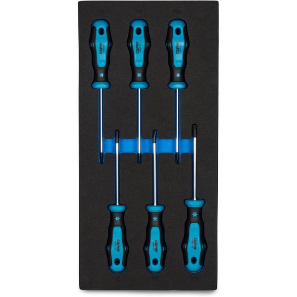 Kontour Star Screwdriver Set, 6-Piece with the Mechanics Tray