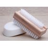 A1SONIC® Non-Slip Wooden Two-sided Hand and Nail Brush for cleaning hands or fingernails