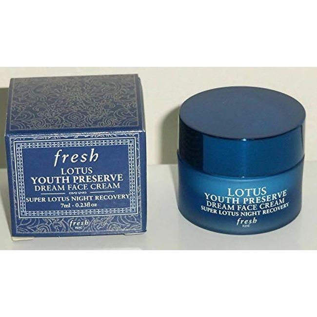 Fresh Lotus Youth Preserve Dream Face Cream - Super Lotus Night Recovery - .23 oz. Trial Size