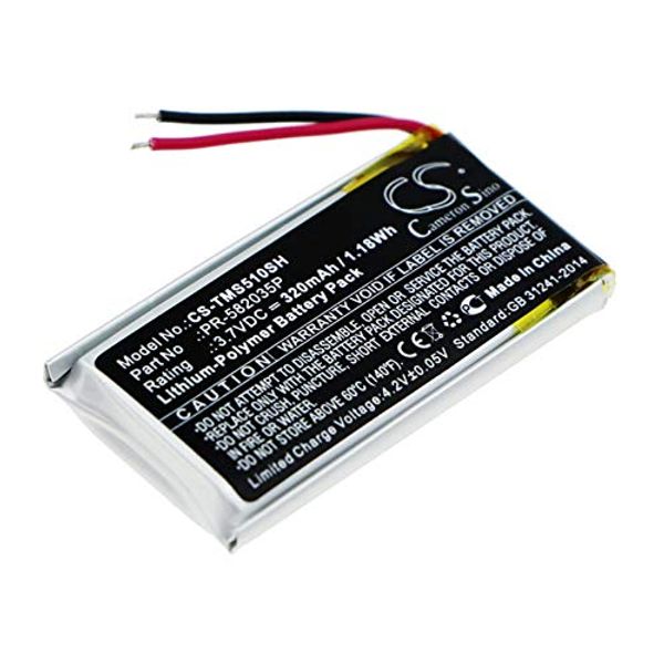 Aibatu 3.7V 320mAh PR-582035P Battery Replacement for Spark 510