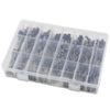 DollaTek 24Value Electrolytic Capacitor Assortment Box Kit Range 0.1uF－1000uF - 500pcs