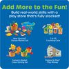 Learning Resources Pretend & Play Calculator Cash Register Toy - Gift for Kids, Toddler Toys, Play Money & Credit Card, Shopping Store Playset, Educational Preschool Activities